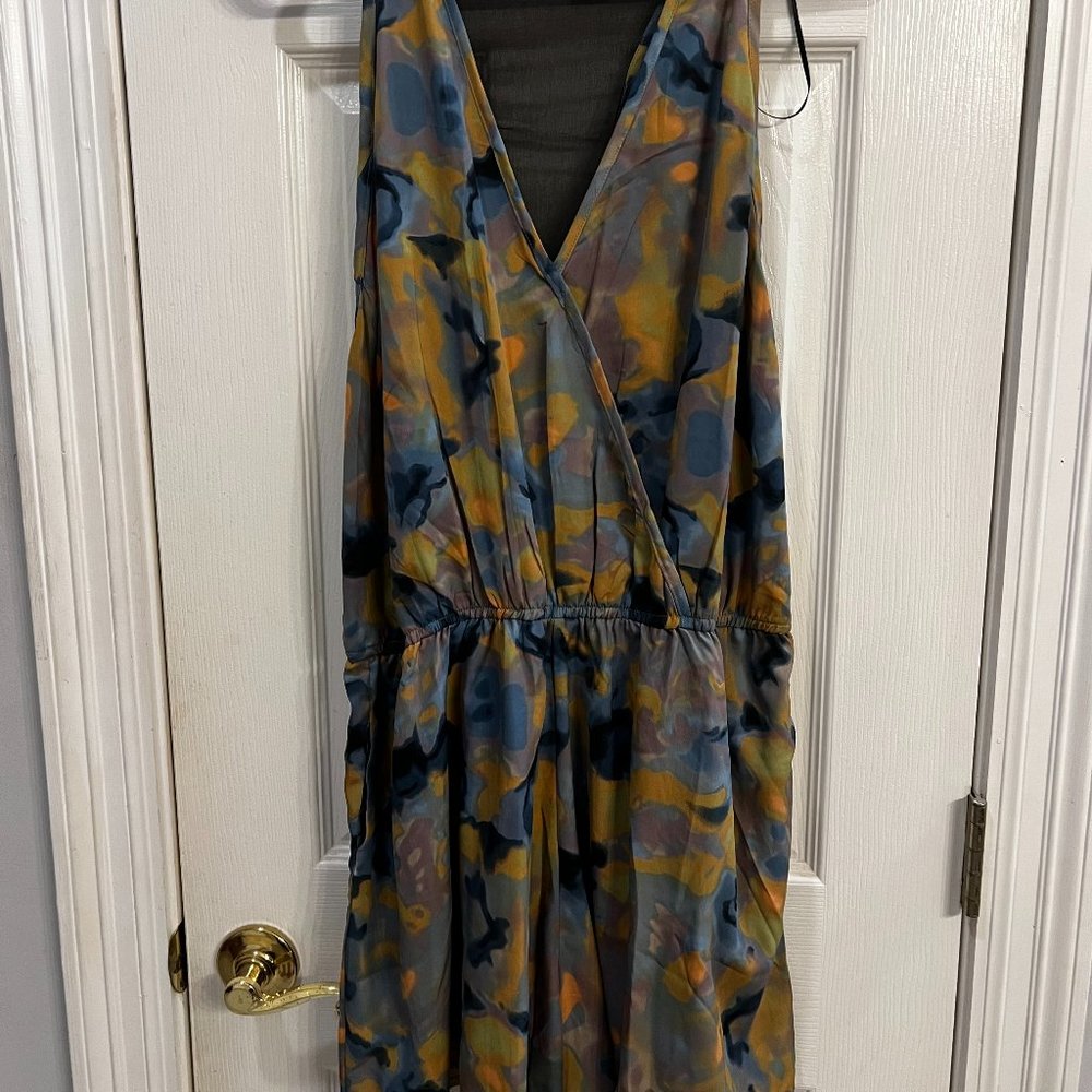 Lucky & Coco Watercolor Romper Size M